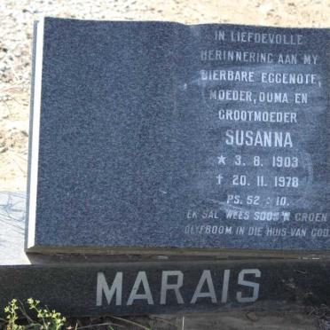 MARAIS Susanna 1903-1978