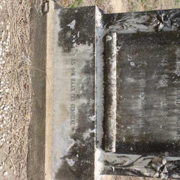 MERWE Jacoba J., van der 1898-1934