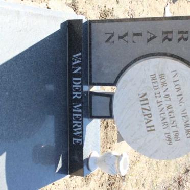 MERWE Darralyn, van der 1961-1999