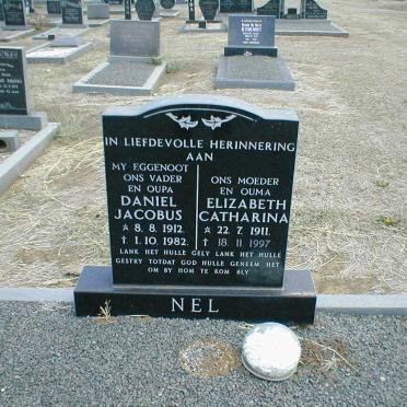 NEL Daniel Jacobus 1912-1982 &amp; Elizabeth Catharina 1911-1997