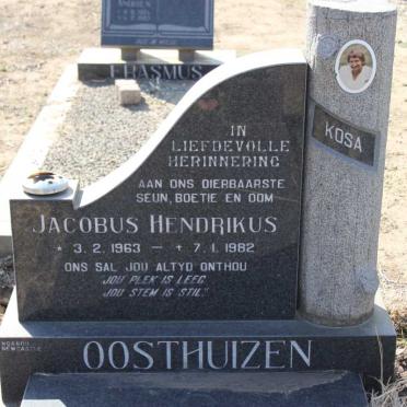 OOSTHUIZEN Jacobus Hendrikus 1963-1982