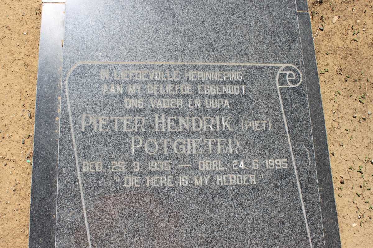 POTGIETER Pieter Hendrik 1935-1995