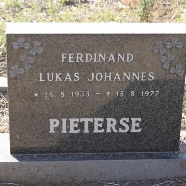 PIETERSE Ferdinand Johannes 1933-1977
