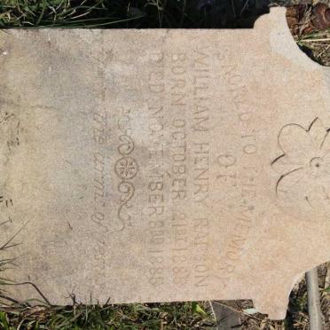 RAPSON William Henry 1885-1885