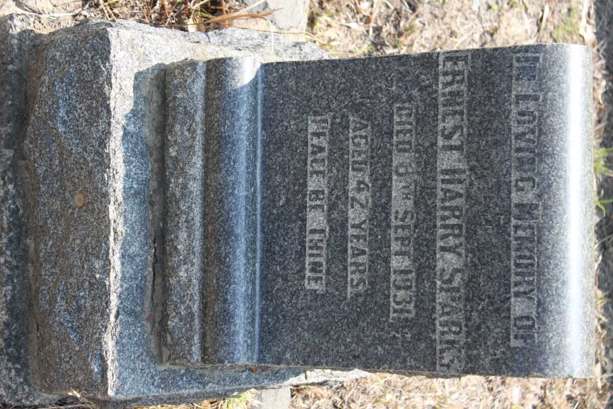 SPARKS Ernest Harry -1931