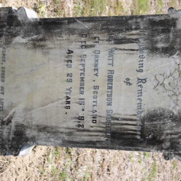 SABISTON J? Watt Robertson -1912