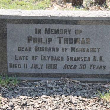 THOMAS Philip -1909
