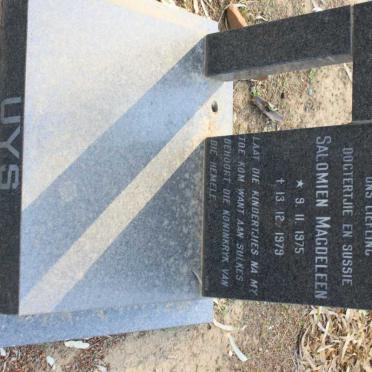 UYS Salomien Magdeleen 1975-1979