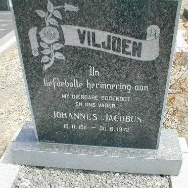 VILJOEN Johannes Jacobus 1911-1972