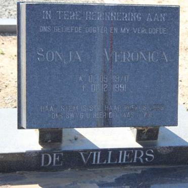 VILLIERS Sonja Veronica, de 1970-1991 