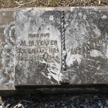 VENTER M.M. 1884-1944