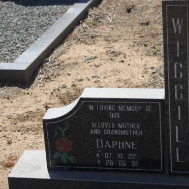 WIGGILL Daphne 1922-1992