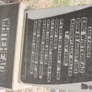 WHITEHEAD Eric 1913-1950