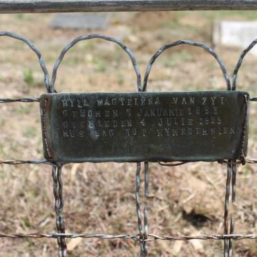 ZYL  Hyla Magtelena, van 1893-1929