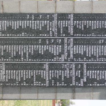 MEMORIAL TO BRITISH SOLDIERS 1899-1902