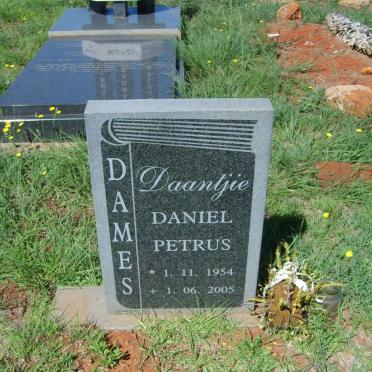 DAMES Daniel Petrus 1954-2005