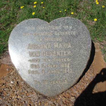 DEVENTER Adriana Maria, van nee VAN ROOYEN 1882-1942