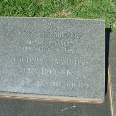 ROOYEN Theunis Jacobus, van