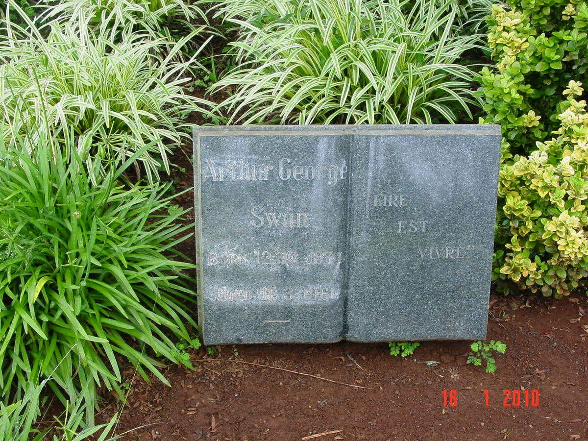 SWAN Arthur George 1874-1961