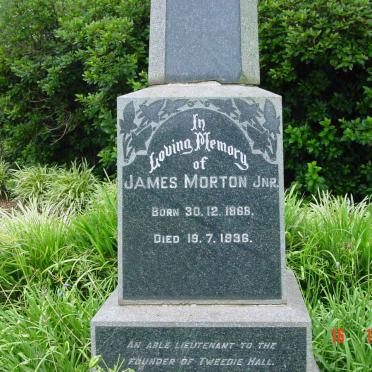 MORTON James 1868-1936