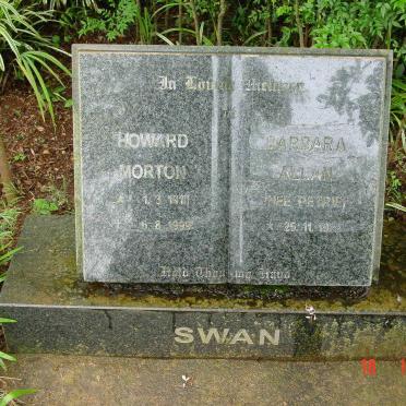 SWAN Howard Morton 1911-1999 &amp; Barbara Allan PETRIE 1922-