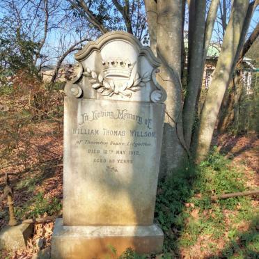WILLSON William Thomas -1912