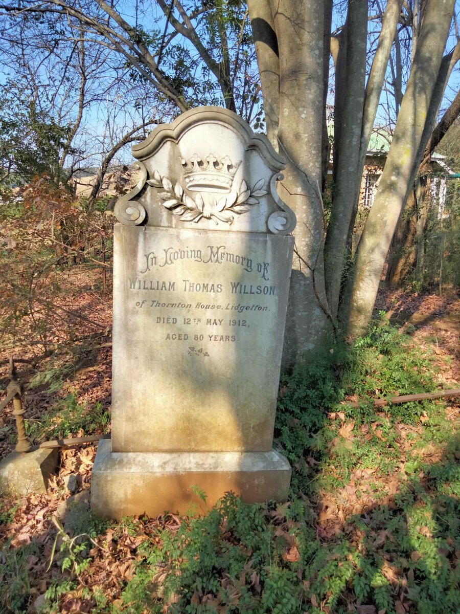 WILLSON William Thomas -1912