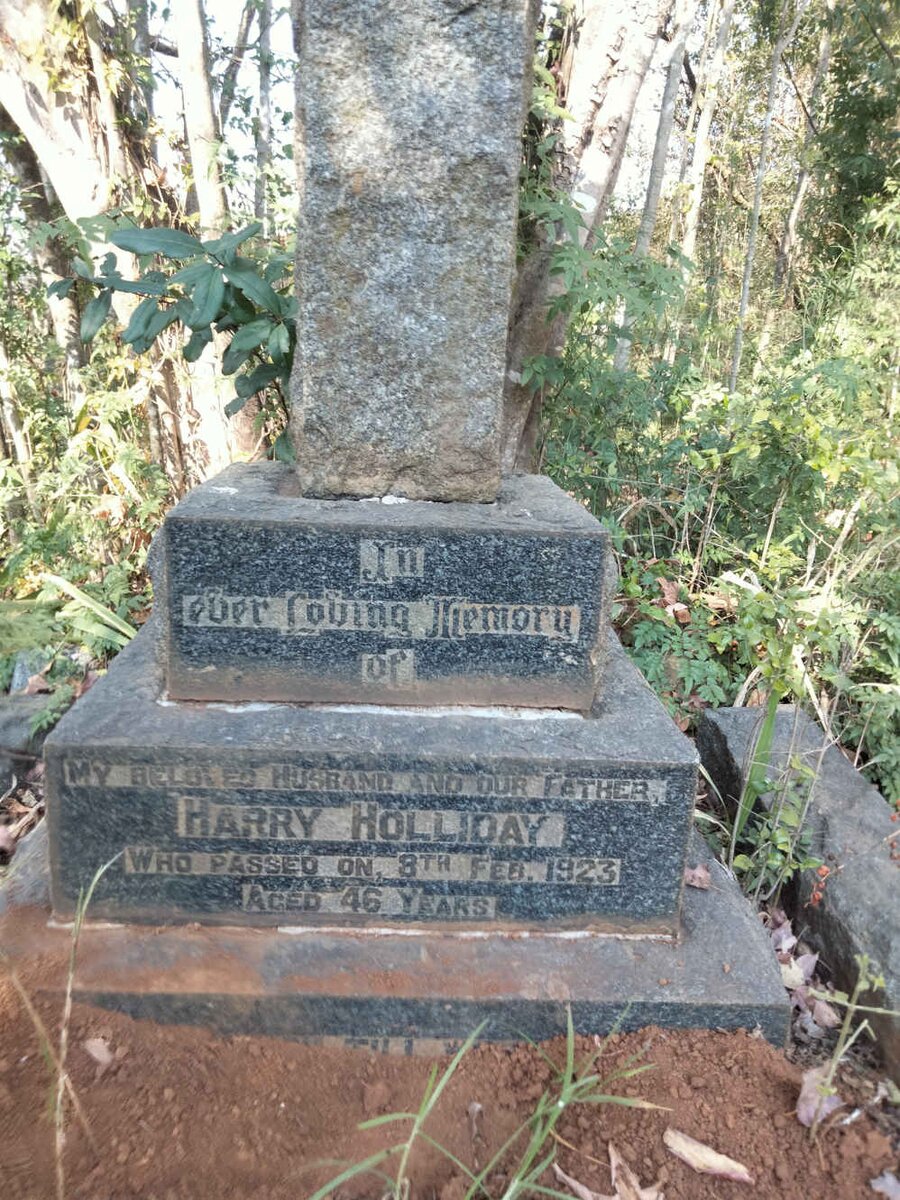 HOLLIDAY Harry -1923