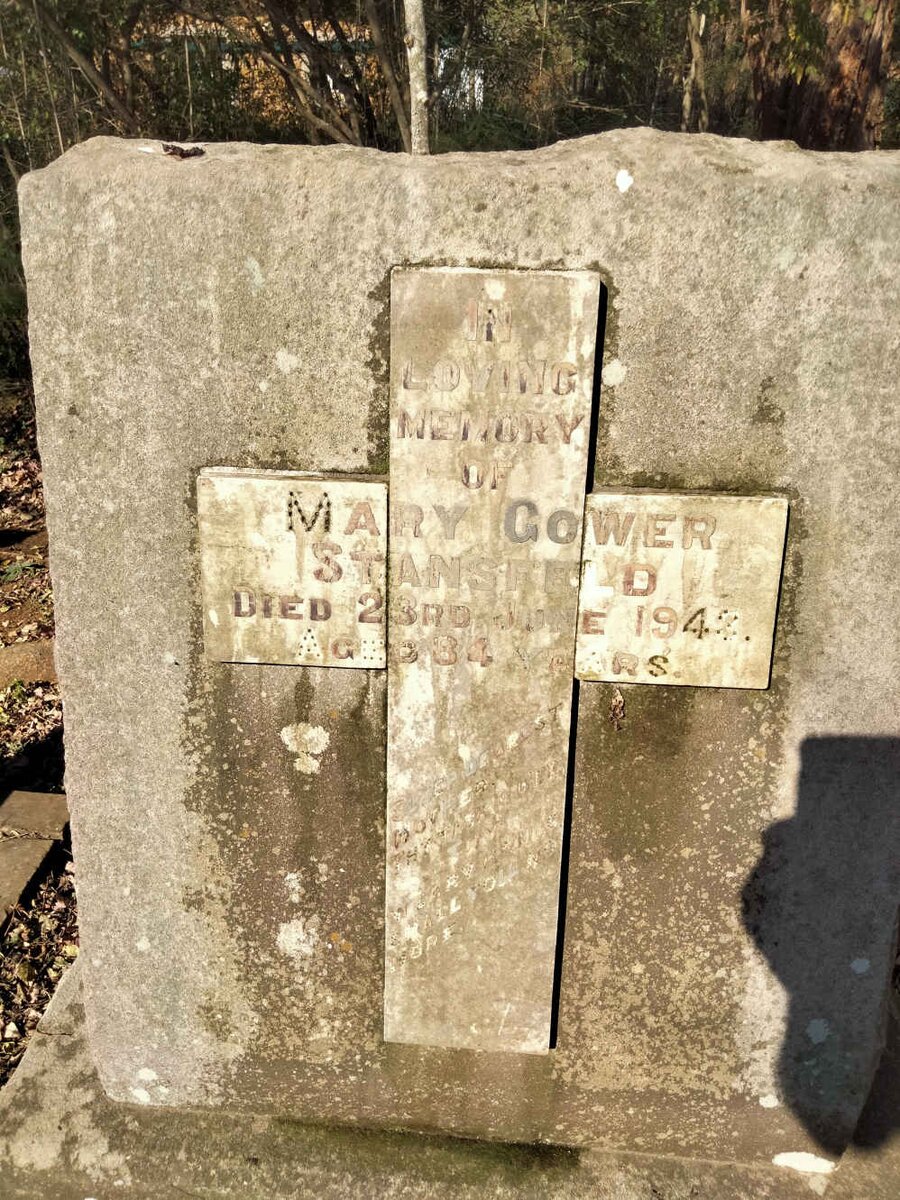 STANSFELD Mary Gower -1943