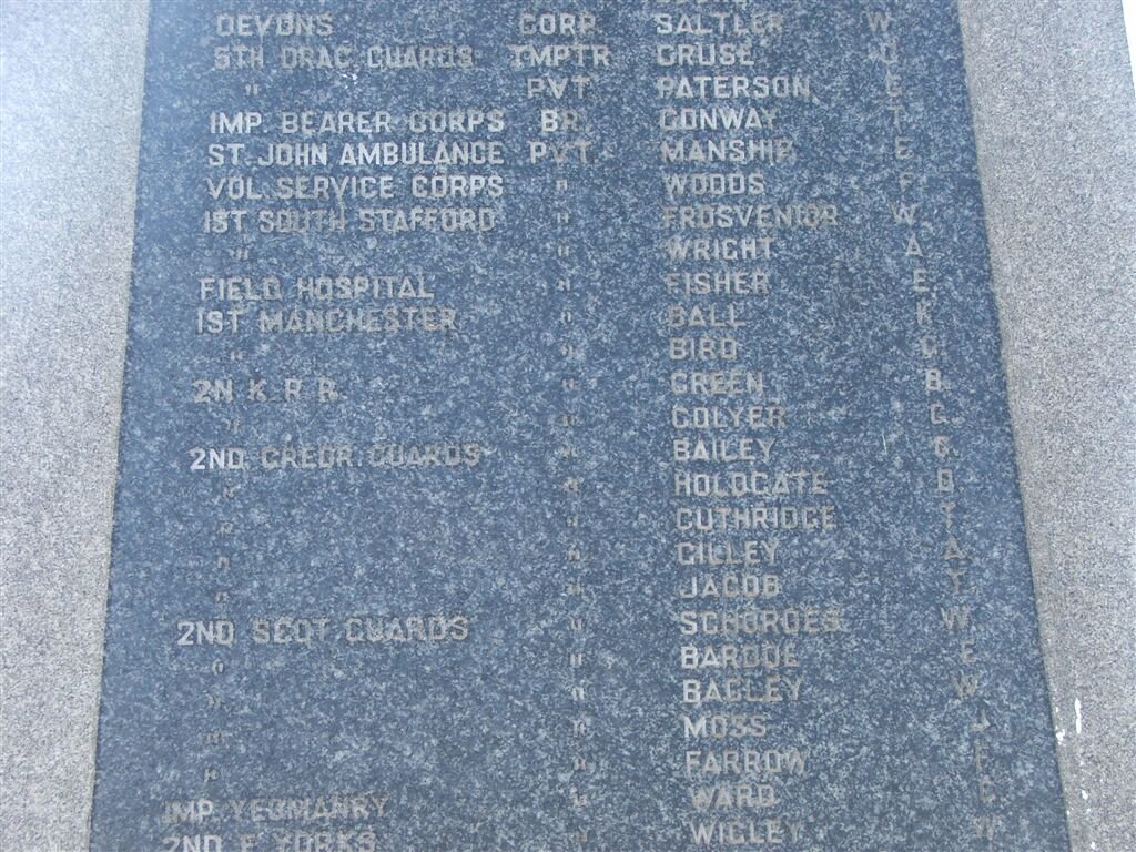 British soldiers buried at the Howick Military cemetery_3