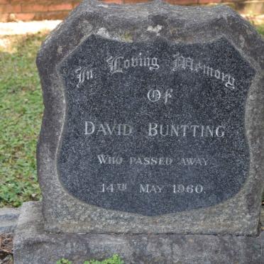 BUNTTING David -1960
