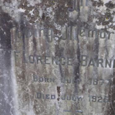 BARNETT Florence 1877-1926