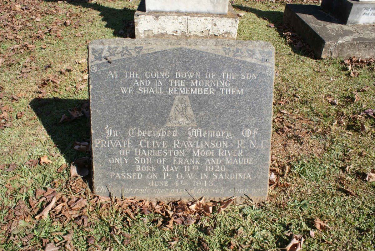 RAWLINSON Clive 1920-1943