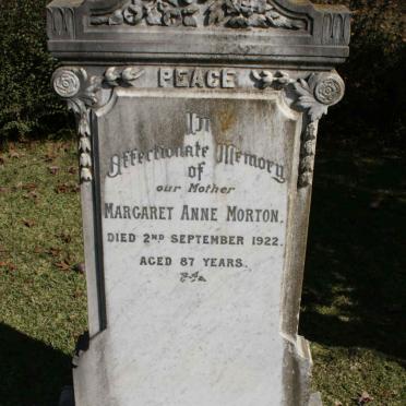 MORTON Margaret Anne -1922
