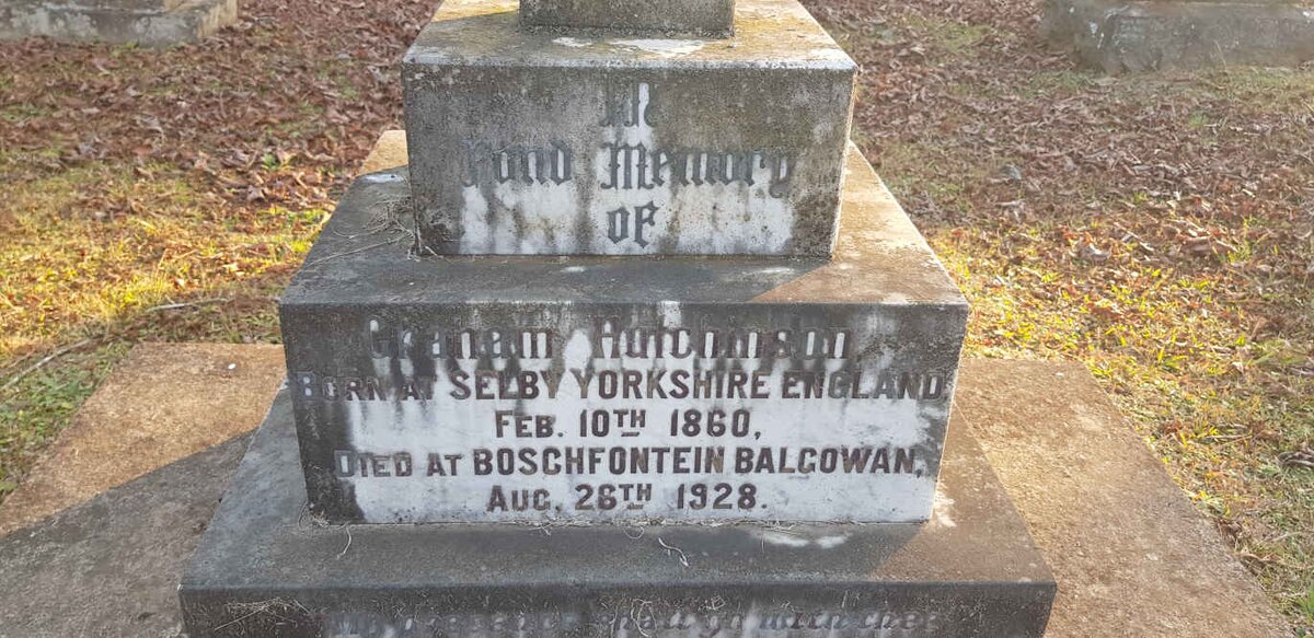 HUTCHINSON Graham 1860-1928