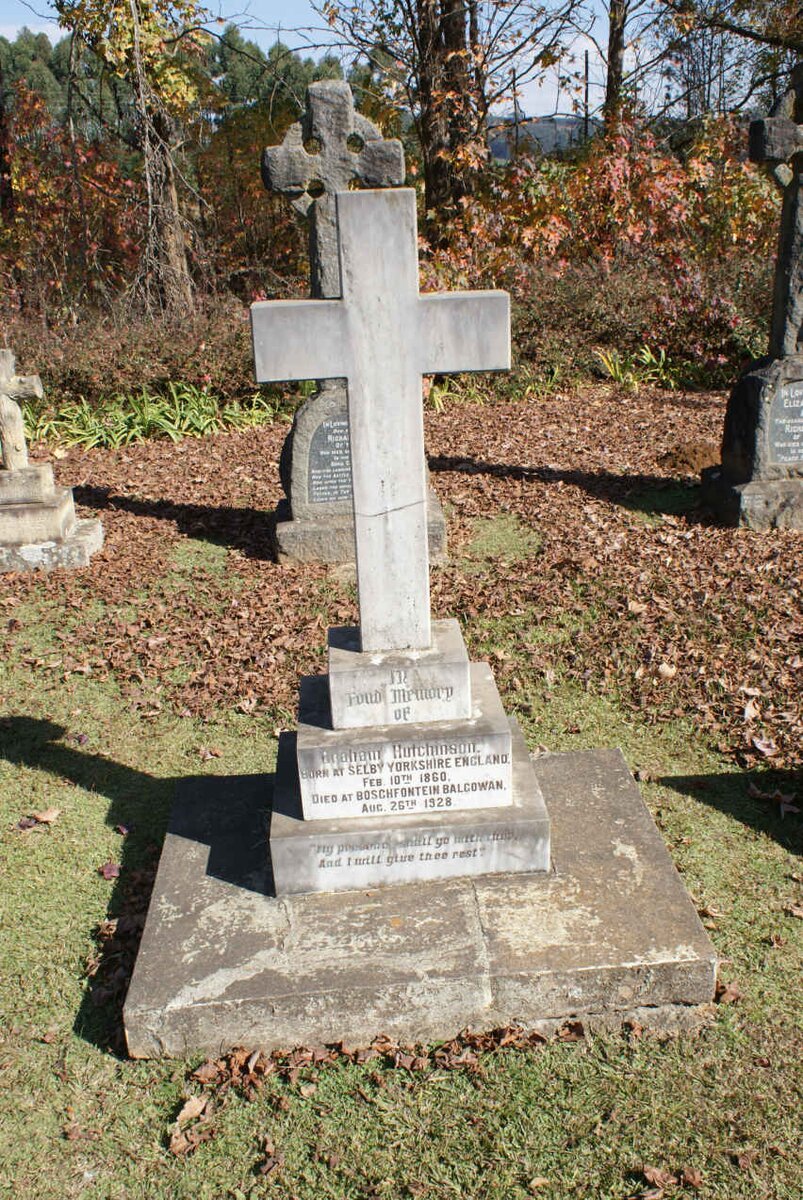 HUTCHINSON Graham 1860-1928