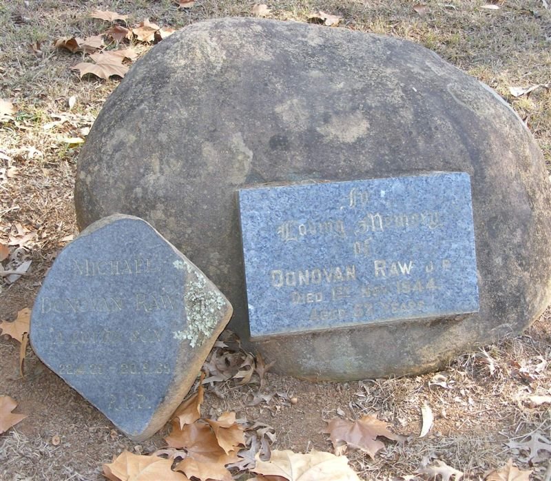 RAW Donovan -1944 ::  RAW Michael Donovan -1969