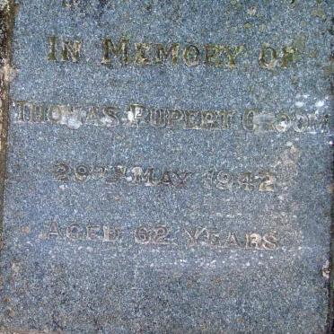 GROOM Thomas Rupert -1942