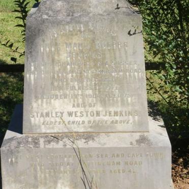 JENKINS Anne Maria Rogers -1904 :: JENKINS Stanley Weston -1904