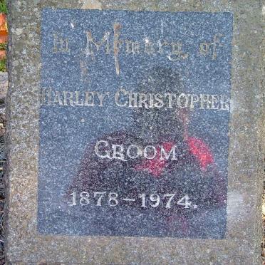 GROOM Harley Christopher 1878-1974