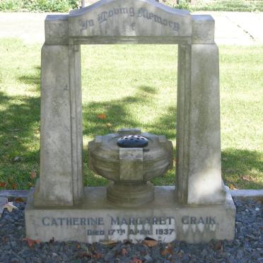 CRAIK Catherine Margaret -1937