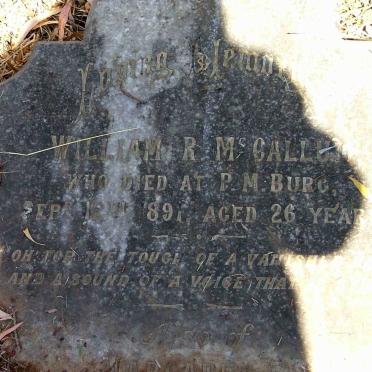 McCALLUM William R. -1891