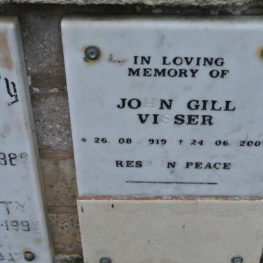 VISSER John Gill 1919-2007