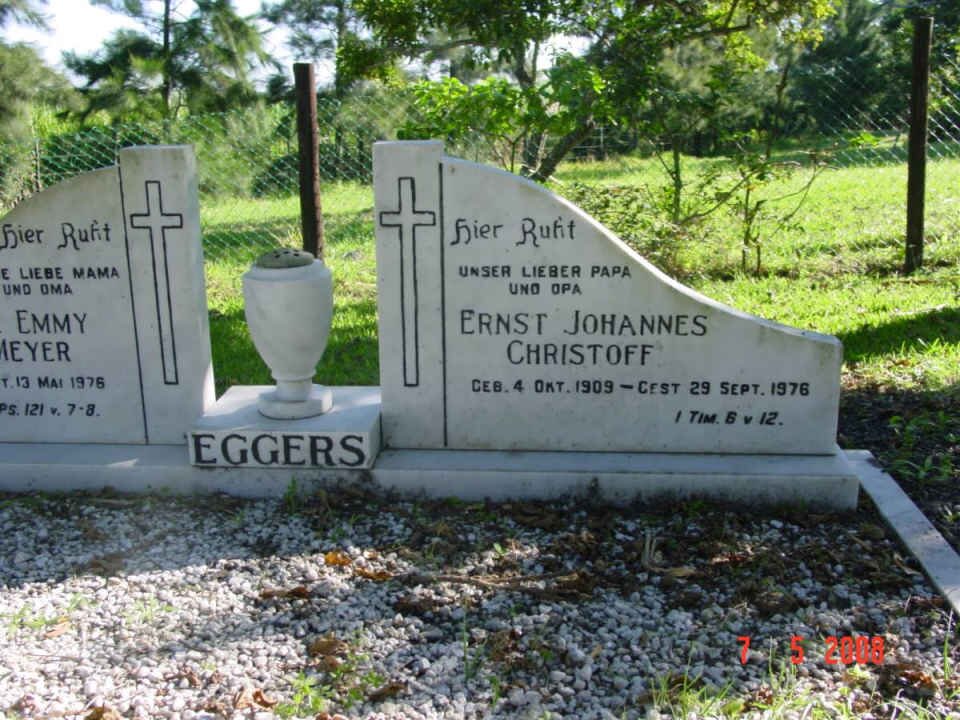 EGGERS Ernst Johannes Christoff 1909-1976