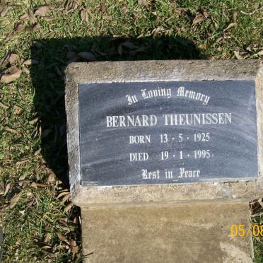 THEUNISSEN Bernard 1925-1995