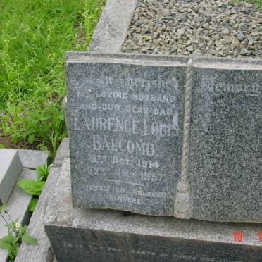 BALCOMB Laurence Louis 1914-1957