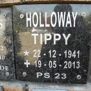 HOLLOWAY Tippy 1941-2013