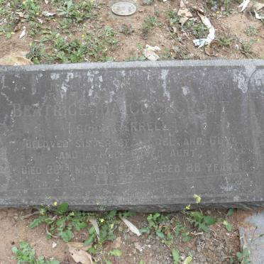 CROFT Beatrice Bacock nee FARRELL -1978