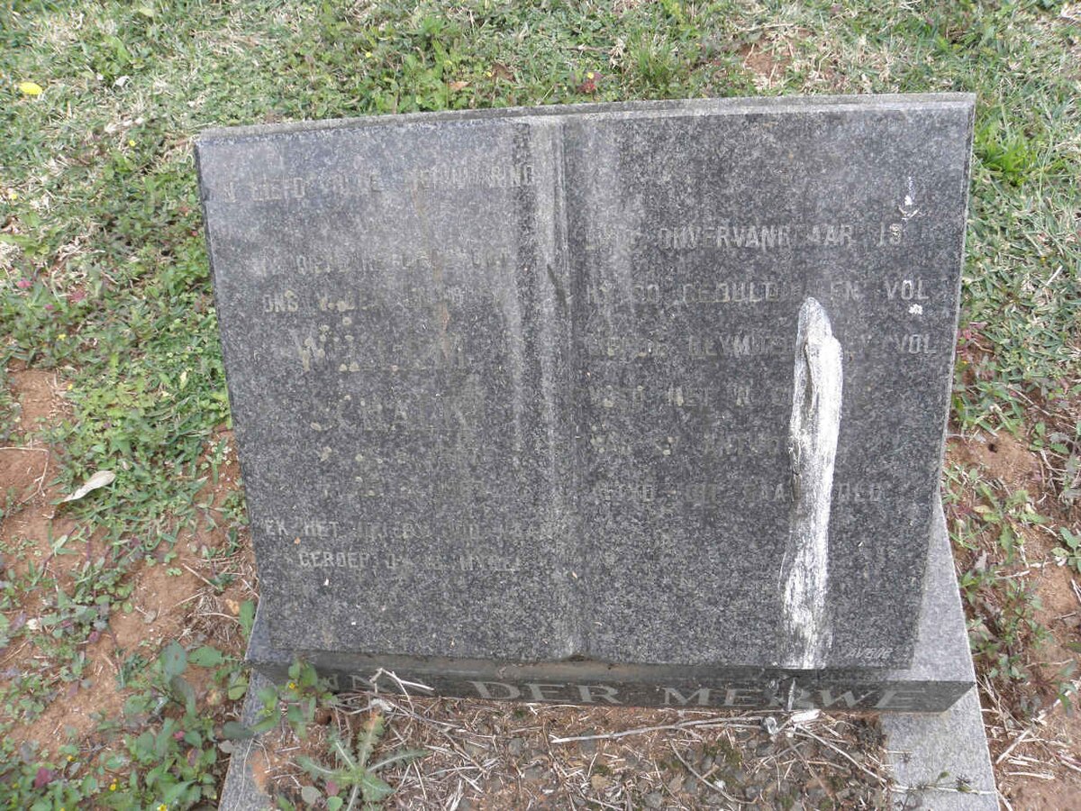 MERWE Willem Schalk, van der