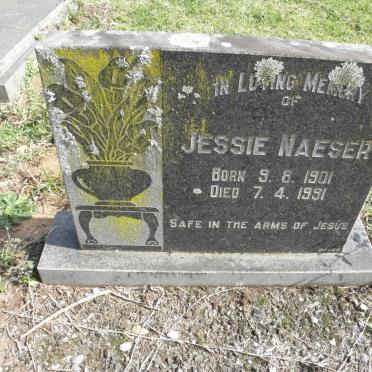 NAESER Jessie 1901-1991